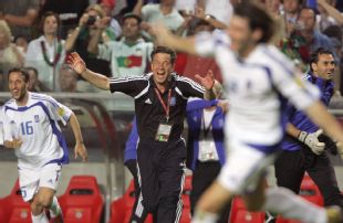 Greece were the surprise winners at Euro 2004